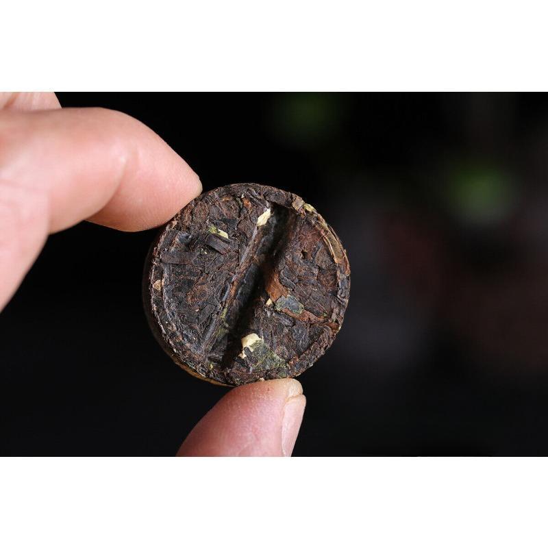 CIFbuy Yunnan Puer Small Tuocha Ripe Tea Original Mini Tuocha Small Round Tea Cake 500g