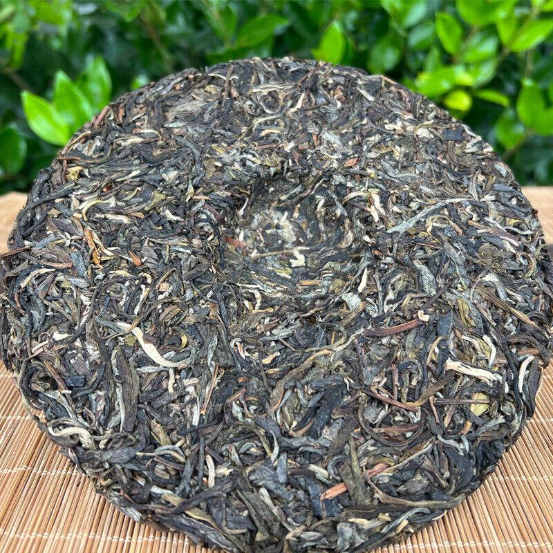 CIFbuy 357 Grams Yunnan Pu'er Tea Raw Tea Qizi Cake Tea Ancient Tree Raw Pu'er Tea Cake