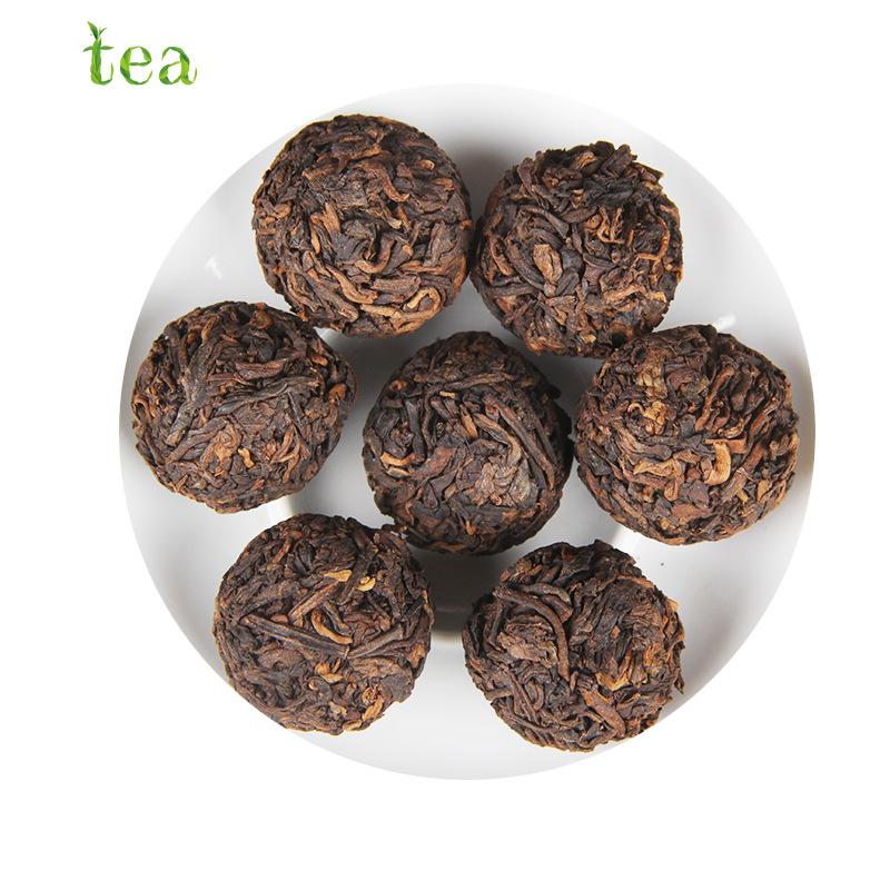 CIFbuy Yunnan Lincang, Iceland Puer Tea, Ripe Tea, Ancient Tree, Longzhu, Tuo Cha, Granular Wholesale Tea, Ration Ripe Pu