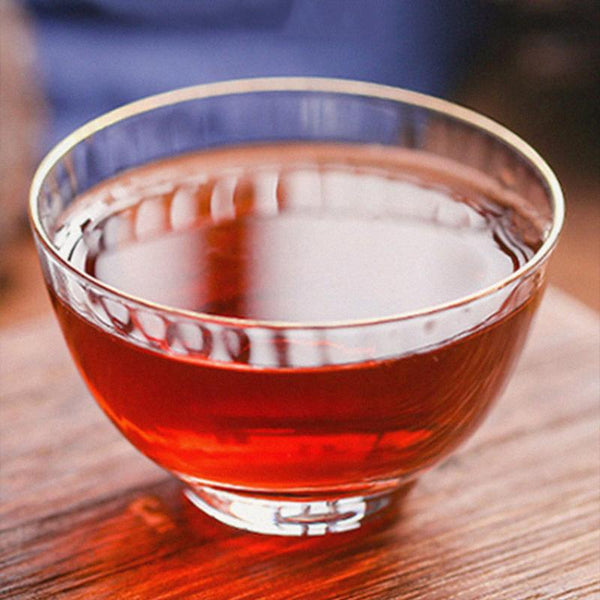 CIFbuy 357g Yunnan Cooked Pu-erh Tea Aged Puerh Ripe Tea Cake Organic Pu'er Black Tea