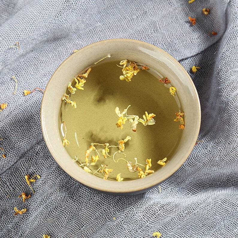 CIFbuy 50g Golden Osmanthus Fragrans Flower Tea Sweet Olive Herbal Tea