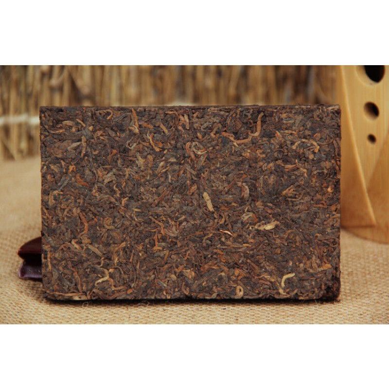 CIFbuy Yunnan Puerh Tea Mengku Ancient Tree Golden Bud Puerh Tea Brick 250g