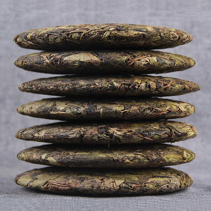 CIFbuy Old Tree Puerh Cha Tea Seven Seed Cake Tea Leaves 357g Lincang Iceland Gold Leaf