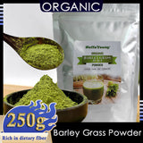 Imported Unsweetened Premium Organic Barley Grass Powder 250g Rich in Immune Vitamin, Fibers, Minerals, Antioxidants and Protein