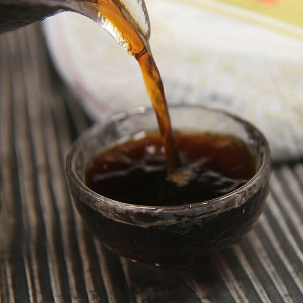Jin Ju Ding "Nan Nuo Shan" Shu Puerh tea Chinese Tea Ripe Puer Tea 357g