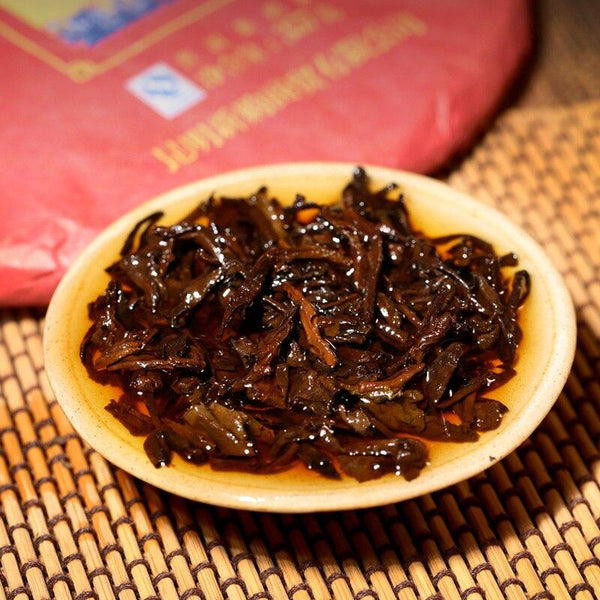 CIFbuy 2018 Shu Pu-erh "Bulang Mountain" Ancient Tree Aged 357g