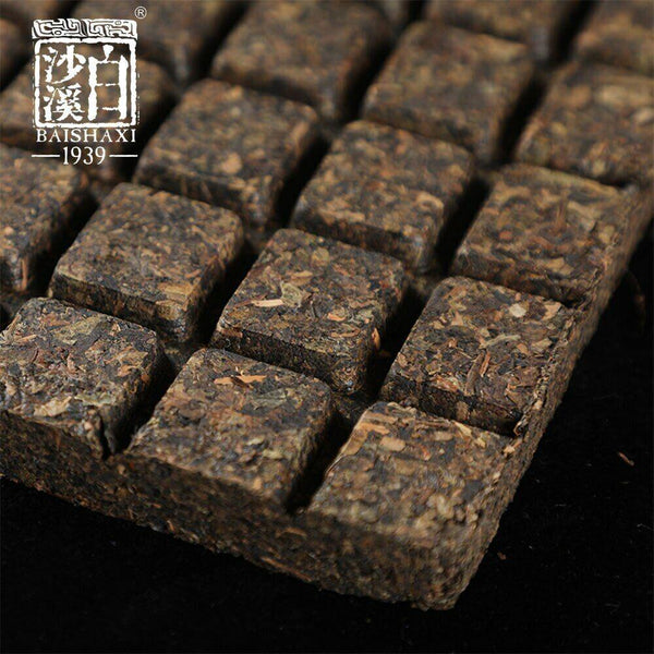 CIFbuy HE ZHUANG CHA 2018 China Anhua Baishaxi Instant Dark Tea Shortcut Brick Tea 450g