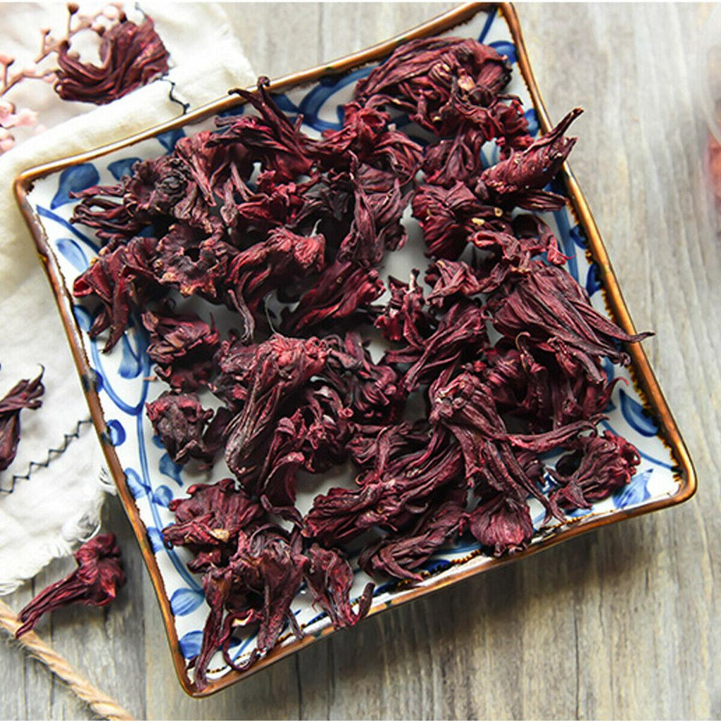 CIFbuy Dried Flower Tea Roselle Tea Rose Luoshen Flower Tea  Leaves Sour Plum Soup Rose