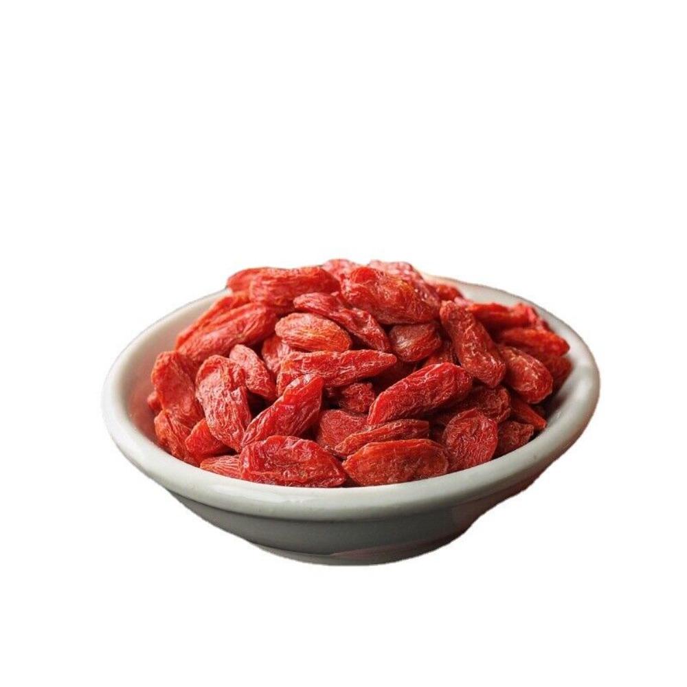 CIFbuy 250g Organic Ningxia Wolfberry Tea Canister No Wash   250g Organic Goji Berry Tea Tin Can Ready to Brew Dried Wolfberry