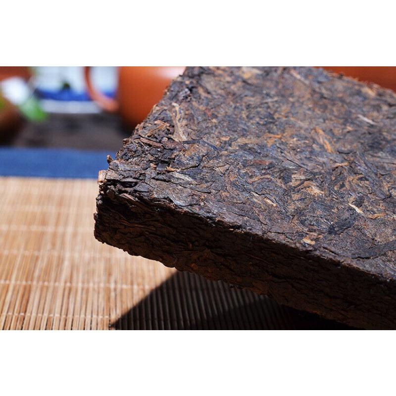CIFbuy Yunnan Pu'er Ripe Tea Brick Jujube Scented Old Tea Brick 250g