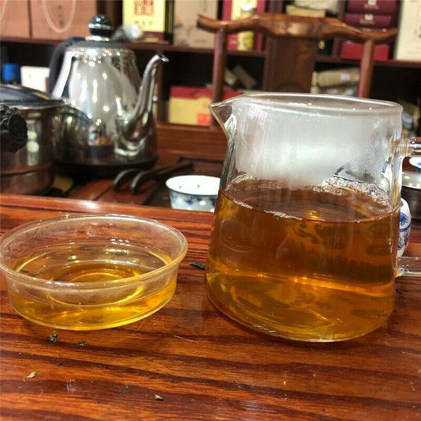 CIFbuy Organic Baishaxi Dark Tea Fu Zhuan Brick Tea China Anhua Black Tea Fu Cha 300g