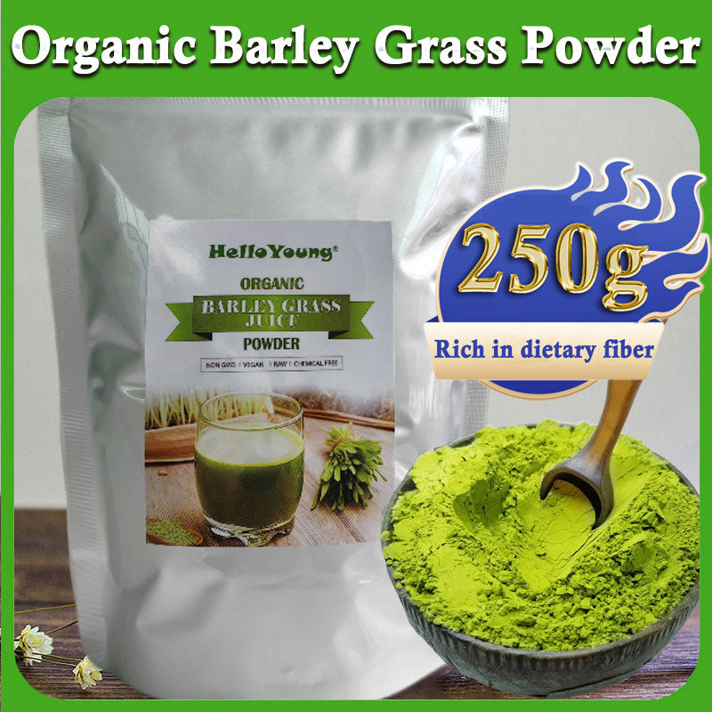 Organic Barley Powder 100% Pure and Natural, No Additives and Preservatives Support Immune System and Digestion, Vegan Main image