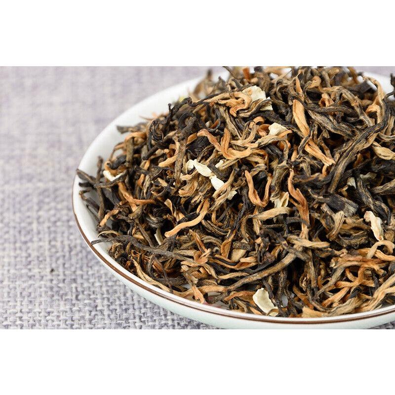 CIFbuy Yunnan Tea Jasmine Dian Hong Tea Jasmine Mao Feng Dian Hong Tea 100g 3.5 Oz