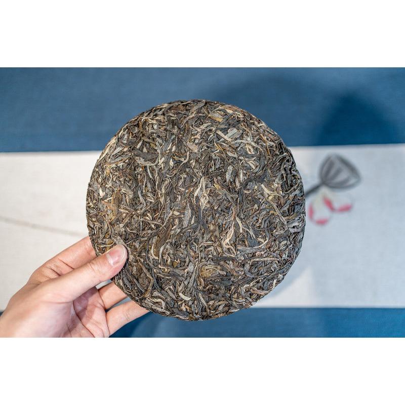 CIFbuy 357g DaXueshan Pu'er Raw Tea Yunnan First Spring Ancient Seven Seed Cake Tea