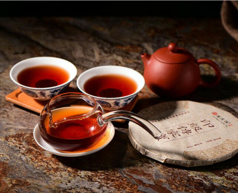 CIFbuy Puer Cooked Tea Puerh Tea 100g Palace Small Brick Puer BlackTea Yunnan Green Tea