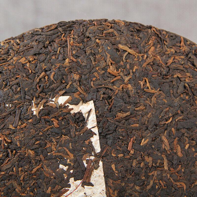 CIFbuy 380g Menghai Big Tree Pu'er Tea Cake Chinese Cooked Pu-erh Black Tea Gift Tea