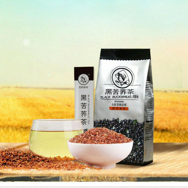 CIFbuy Premium 300g Black Buckwheat Tea Black Tartary Buckwheat Full Chinese Tea