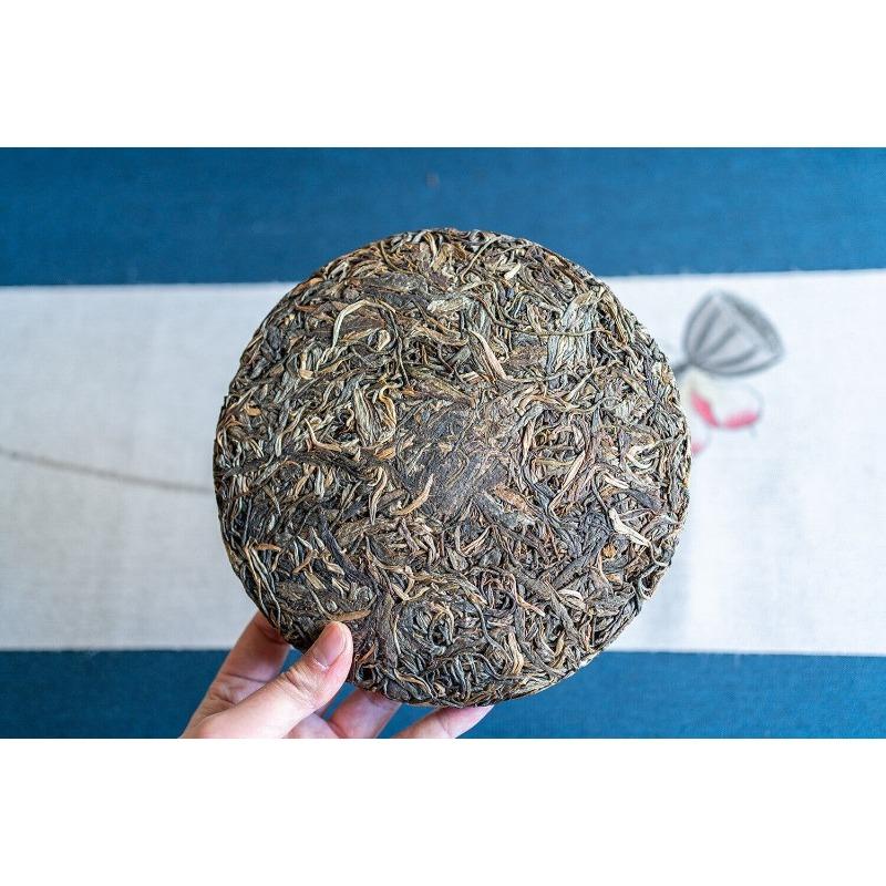CIFbuy 357g Yiwu Zhengshan Pu'er Raw Tea Cake Yunnan Ancient Pu'er Seven Seed Cake Tea