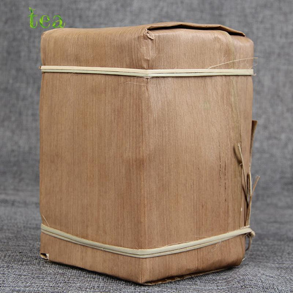 CIFbuy 2007 Pu'er Tea, Chenxiang Tea, Menghai Zaoxiang, Brick Pu'er Tea, Aged Tea, 1 kg, Bamboo Shoot Shell, Brick Tea