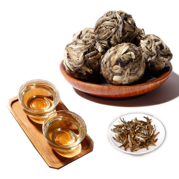 CIFbuy Pu-erh Tea Raw Mini Tea Dragon Ball White Silver Needle Health Green Food Yunnan
