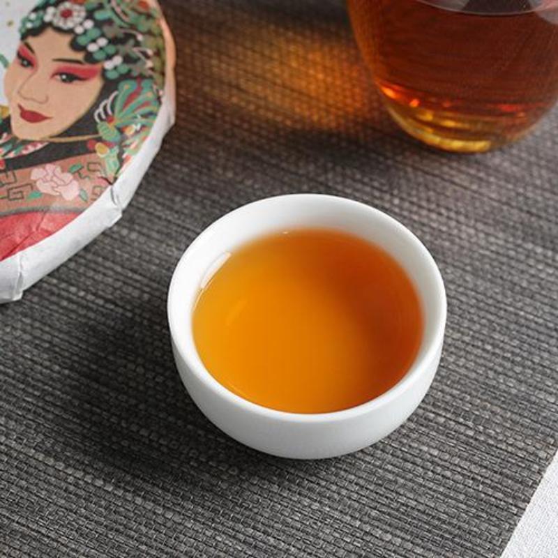CIFbuy 200g Dainhong Black Tea Cake Zuihongyan Rose Black Tea Big Tree Flower Red Tea