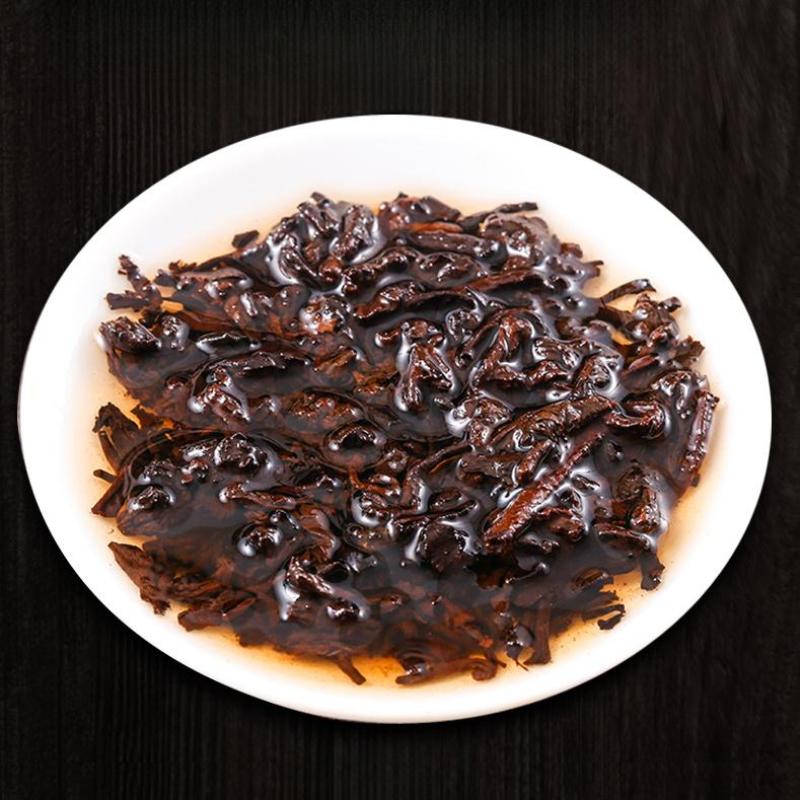 CIFbuy 357g Bulang Mountain Ripe Puerh Tea Cake Yunnan Ancient Tree Pu-erh Cooked Tea