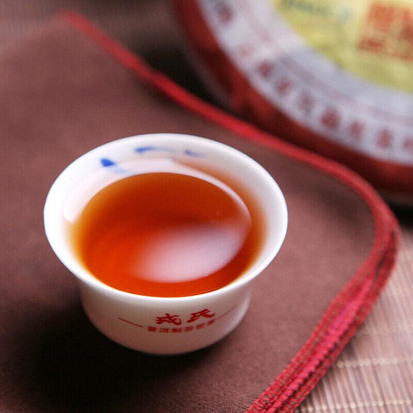 CIFbuy MENGKU Meng Ku Gong Ting Pu-erh Tea Cake 2007 400g Palace Pu'er Ripe Puer Tea