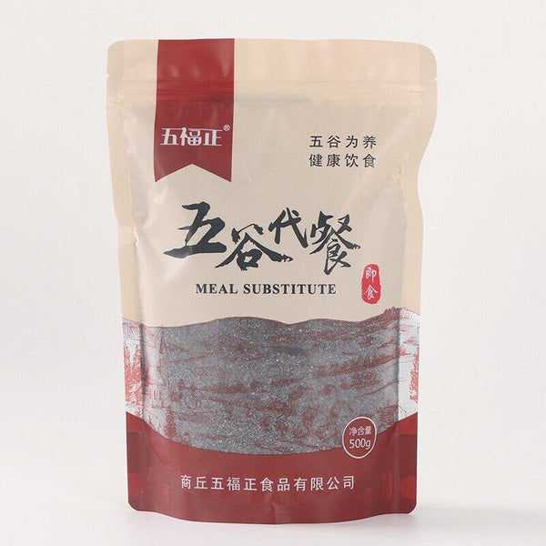 CIFbuy Cooked Black Sesame Powder Meal Replacement Powder Black Sesame Paste 500G