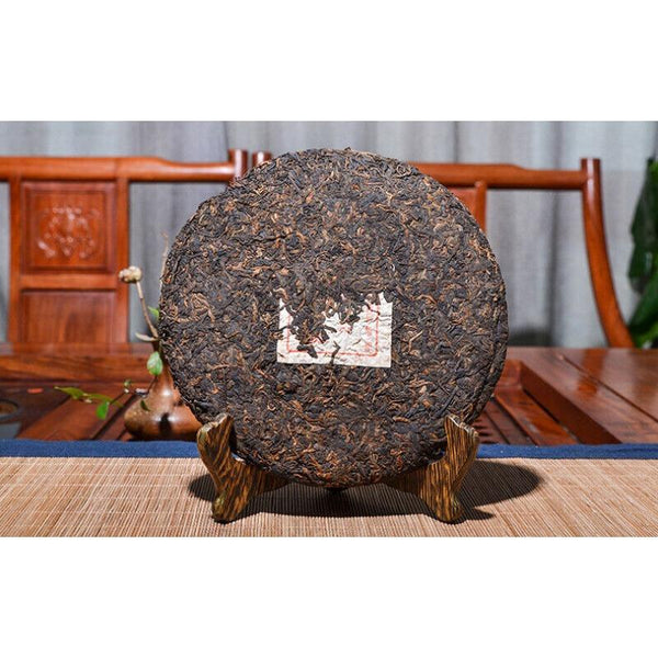 CIFbuy Yunnan Pu'er 357g Menghai Pu'er Ripe Tea Cake Yunnan Tea