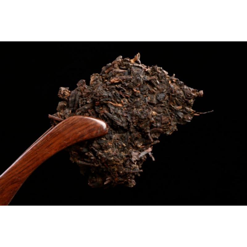 CIFbuy 357g Puerh Dry Storage Menghai Mountain Mellow Ripe Tea Yunnan Seven Seed Cake