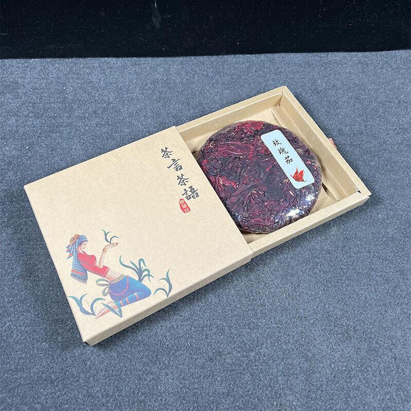 CIFbuy 200g Roselle Hibiscus Sabdariffa Floral Flower Tea Cake Blooming Tea
