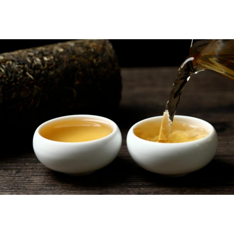 CIFbuy 500g Yunnan Pu'er Tea Icelandic Small Dragon Column Mini Bamboo Tube Raw Tea