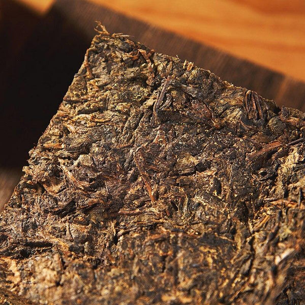 CIFbuy 2016 Anhua Dark Tea, Handmade Pressed with Mushroom Aroma, 1000g