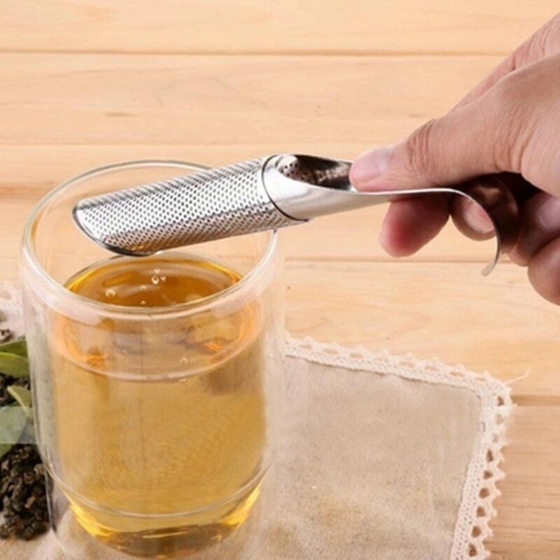 Tea Strainer Stainless Steel TeaBall Infuser Tea Spoon Filter Loose Tea Diffuser