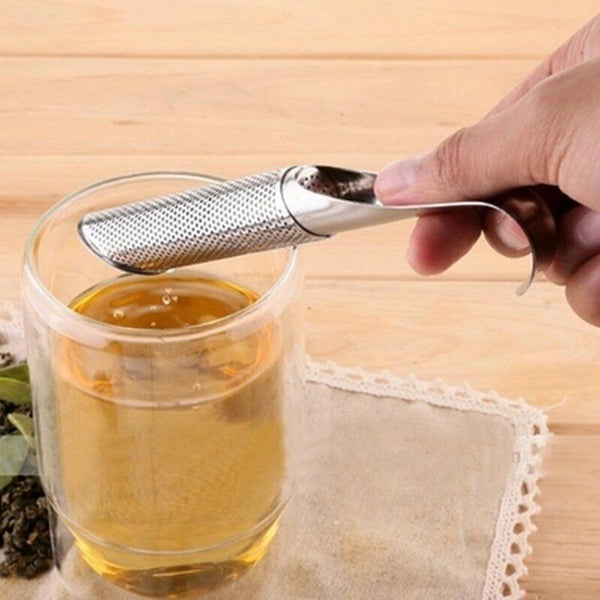 Tea Strainer Stainless Steel TeaBall Infuser Tea Spoon Filter Loose Tea Diffuser