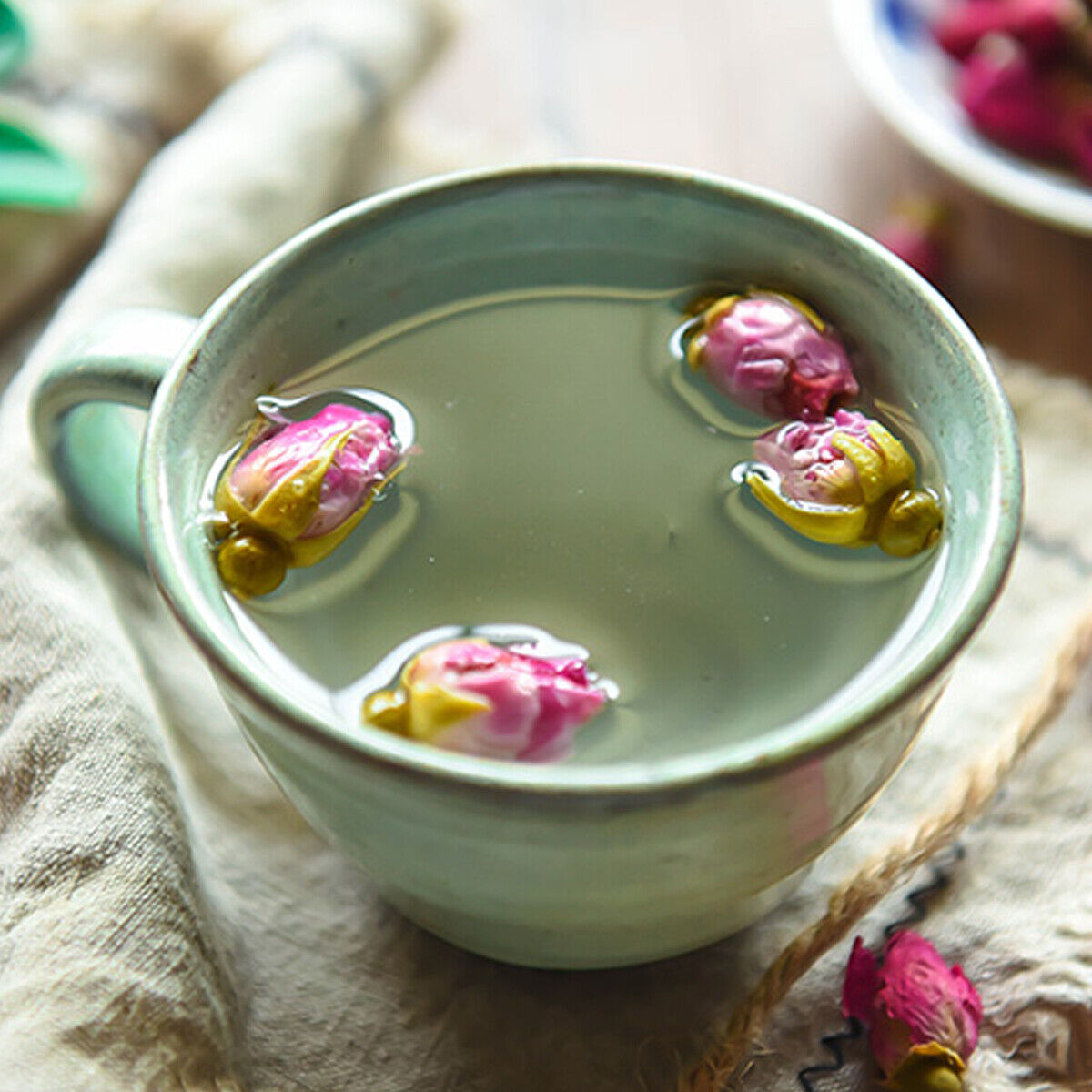 Healthy Food Rose Tea Dried Rosebud Without Sulfur China Flower Bulk Chinese Tea