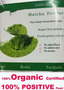 Organic PURE Matcha Green Tea Powder A Grade- Popular Organic Matcha 500g