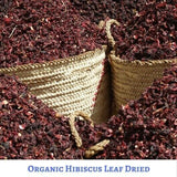 DRIED ORGANIC 50 GRAM HIBISCUS  FLOWER DRIED SCENTED HERBAL TEA