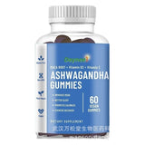 Organic Ashwagandha Capsules 1300mg Supplement w/ Black Pepper Root Powder