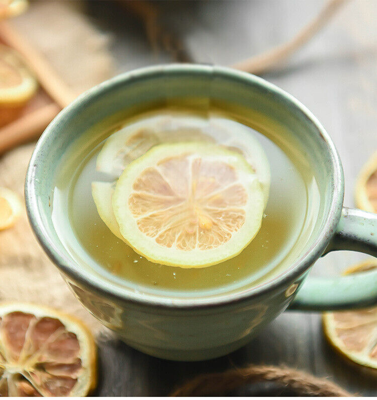 Lemon Slices Dried Fruit Tea Lemon Tea Freshly Soaked Scented Tea Healthy Food