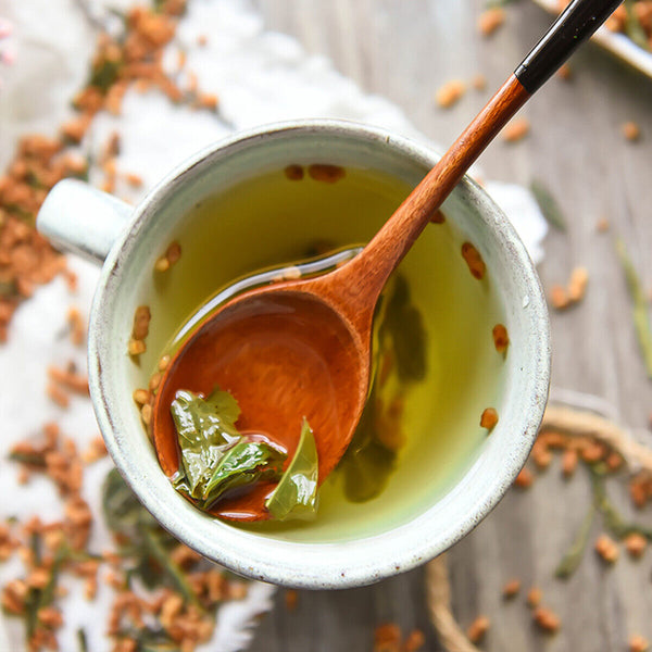 Premium Genmaicha Tea  Brown Rice Green Tea Herbal Tea Good for Beauty Health