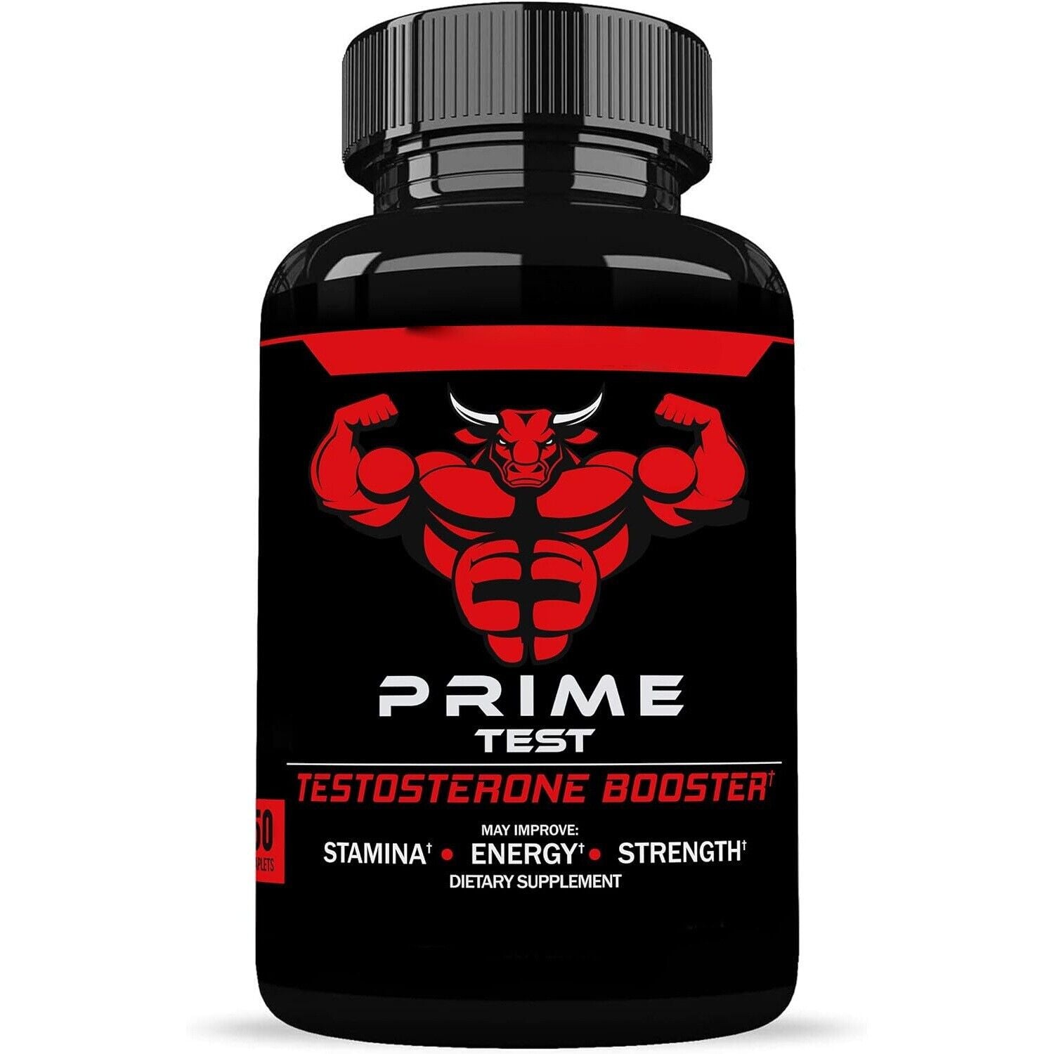 PRIME TEST Capsules - Testosterone Booster for Men, Energy & Endurance 120 Caps Main image