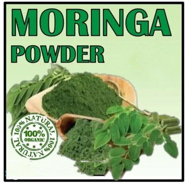 MORINGA OLEIFERA Leaf Powder - 500g - Premium Quality - 100% Certified Organic