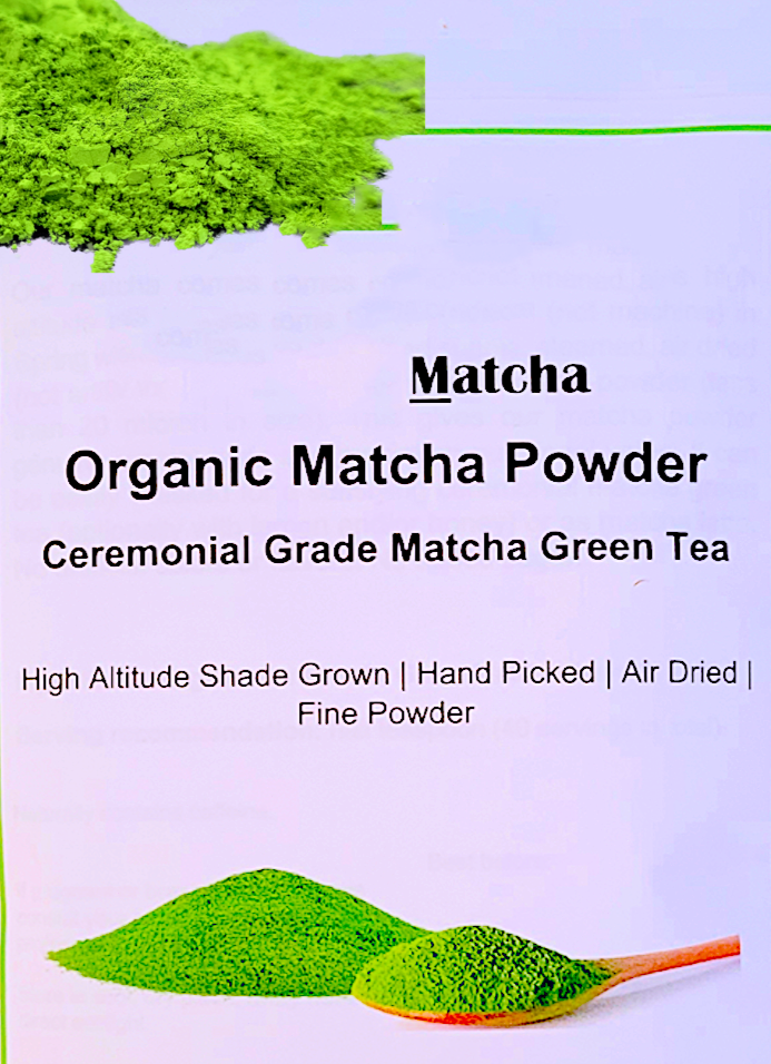 ORGANIC Matcha Powder  - 100% Pure Matcha Green Tea (Priced to clear Stock) Main image