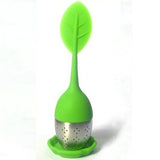 Food-grade Silicone Tea Strainer Herbal Spice Infuser Tea Filter Stainless Steel