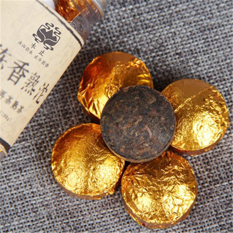 100g Yunnan Canned Puerh Tea Chen Xiang Small Tuocha Puer Tea Pu Er Ripe Tea 普洱茶 Secondary image