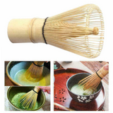 Bamboo Matcha Whisk Set Chasen Chashaku Matcha Whisk for Japanese Tea Ceremony