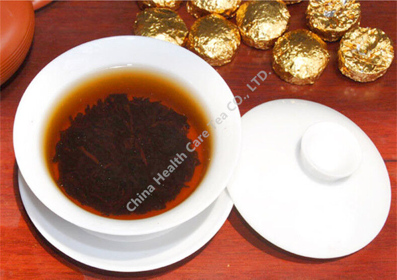 High Quality Yunnan Cooked Pu'Er Tea Certified Organic Mini Pu Er Tuocha15Pcs