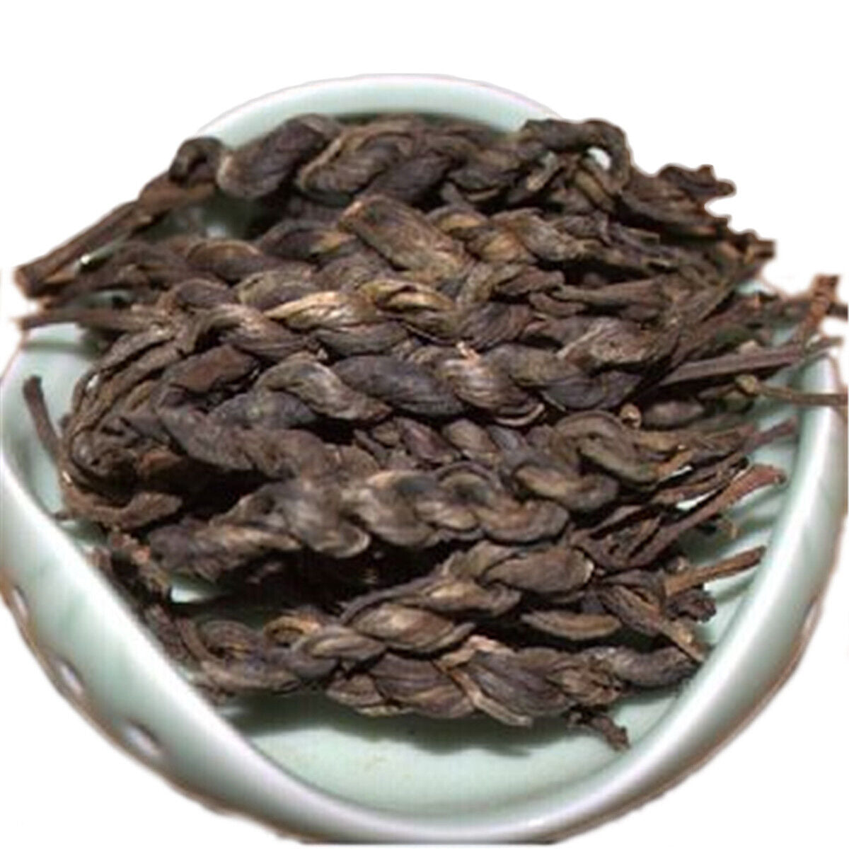 Yunnan Snowy Handmade Plait Puer Tea Healthy Drink Puer Green Tea Raw Pu-Erh Tea
