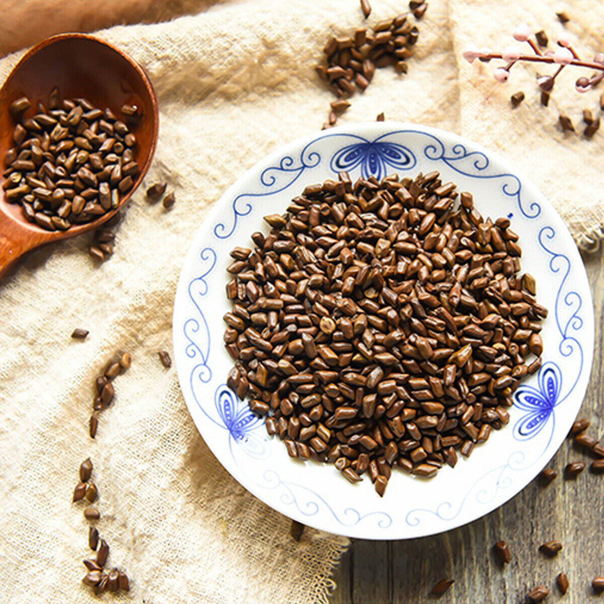 Health Care Organic Traditional Herbal Tea Black Tea Improving Acuity of Vision